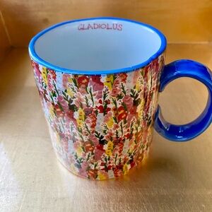 Anthropologie / Kimmy Scafuro
Flowerfield “Gladiolus” Mug. 15 oz.